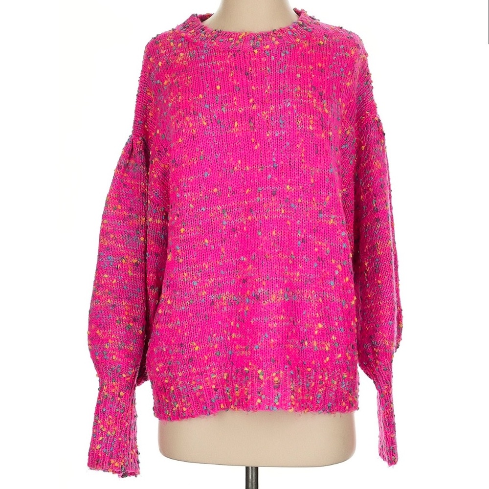 Main Strip Confetti Sweater